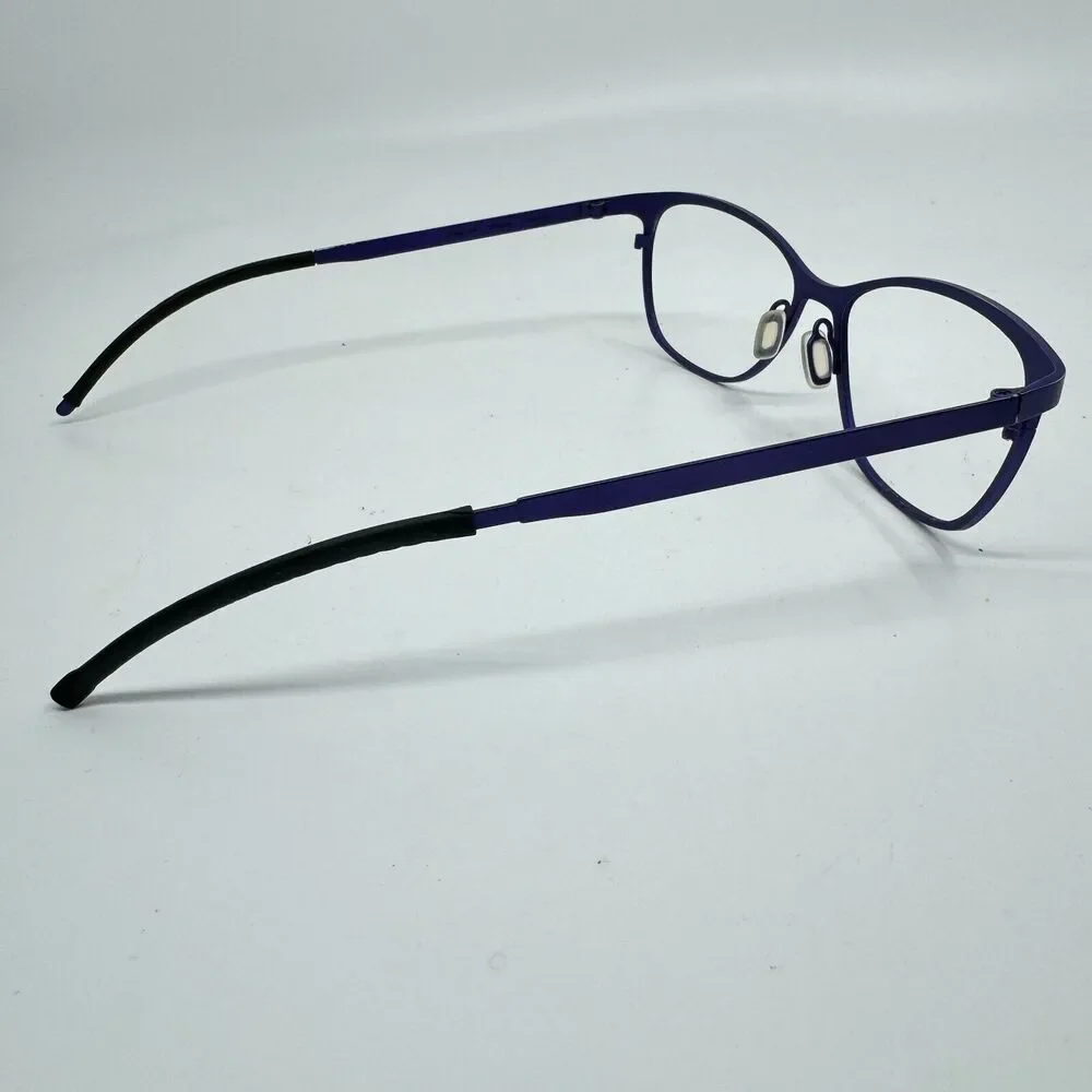 Denmark Sigma 864 Titanium Eyeglasses Frames‎ Purple Handmade 54-15-140 H11886